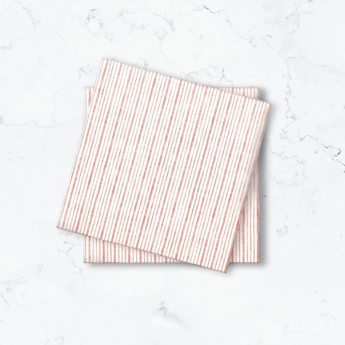 Pappersservett Rand Orange 40x40 50st