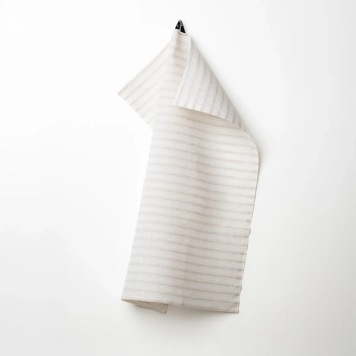 Handduk Buffé beige-vit