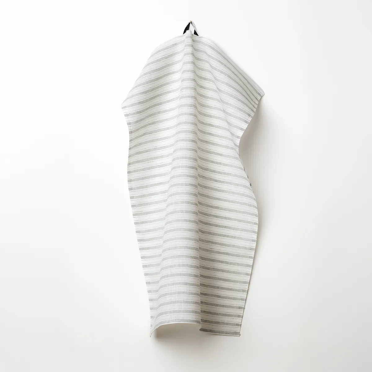 Handduk Buffé grågrön-vit