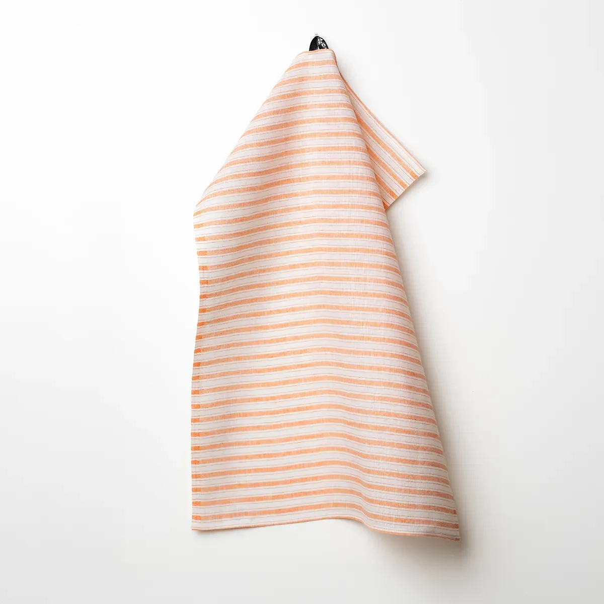 Handduk Buffé orange-vit