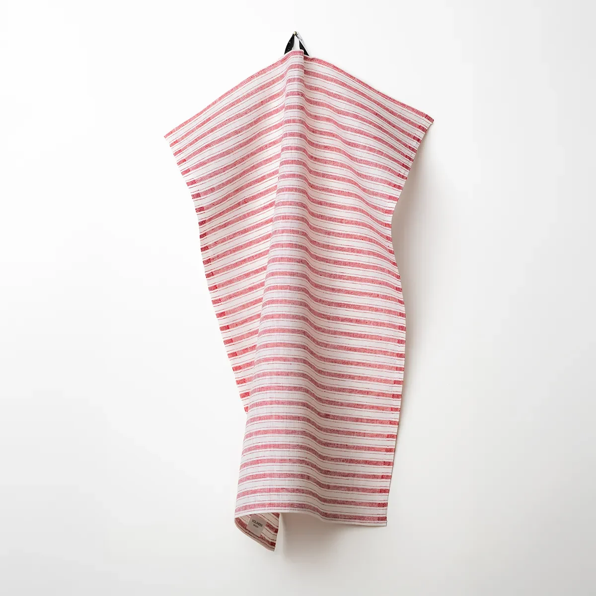 Handduk Buffé röd-vit