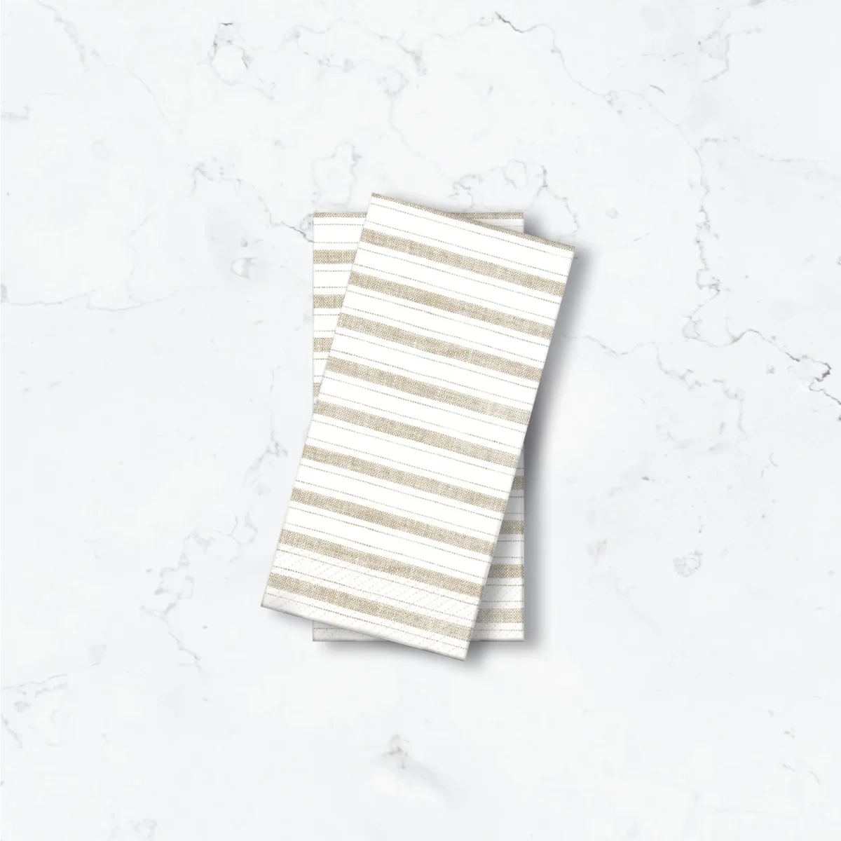 Pappservett Buffé Beige 40x40cm 20st
